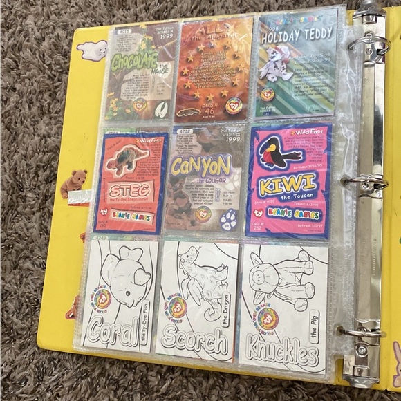 TY Beanie Babies Official Collector’s Cards and Binder - Picture 11 of 12